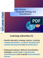 Strategic Choices 7: Corporate Strategy and Diversification