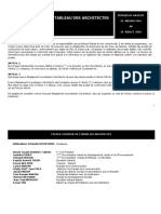 Liste Des Architectes Agrées - RCI PDF