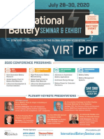 International Battery Seminar Brochure 2020