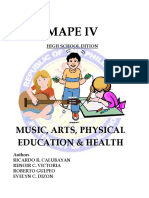 MAPEH IV - Student's Manual PDF