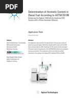 Aromatic Content in Diesel Using 2D LC