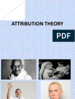 Attribution Theory