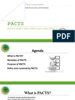 PACTS Performance Appraisal Compliance Monitoring System