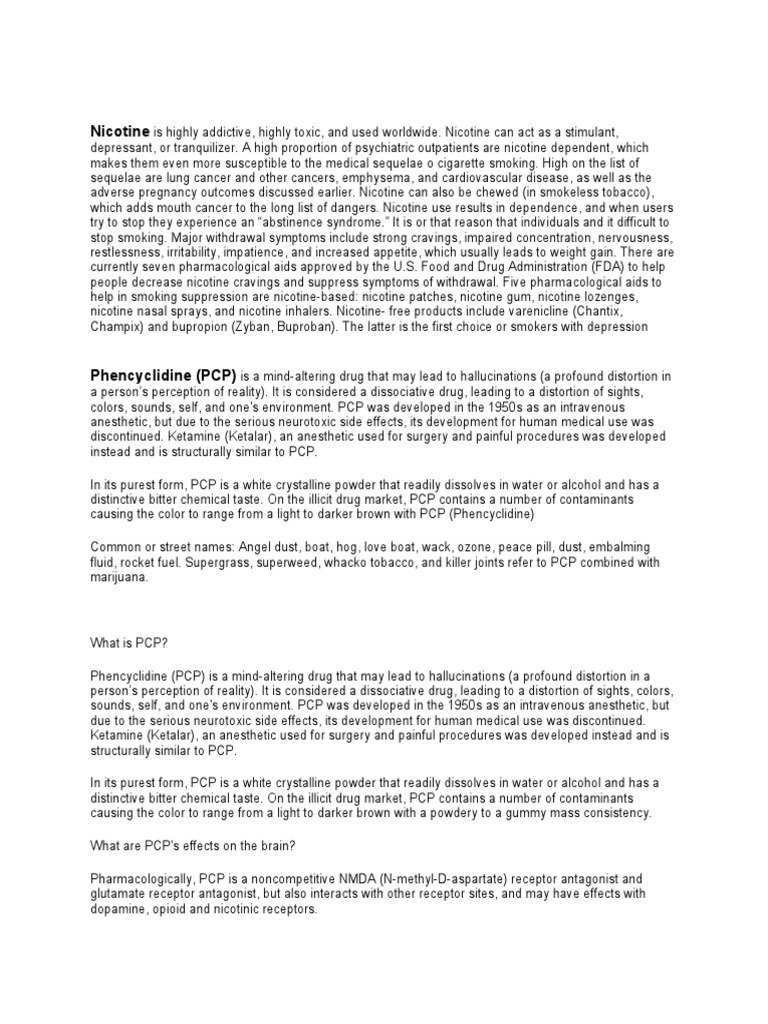 An In-Depth Look at Phencyclidine (PCP): Effects, Uses, Risks, and ...