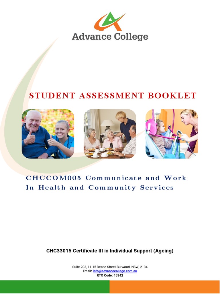 CHCCOM005 Student Assessment Booklet (ID 98950) | PDF | Nonverbal ...