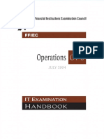 Ffiec Itbooklet Operations PDF