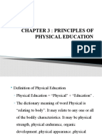 Chapter 3: Principles of Physical Education