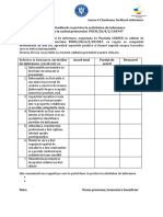 6. Anexa 6 Chestionar feedback informare