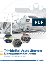 Trimble Rail Asset Lifecycle Management Solutions
