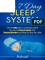 Advait-The 7 Day Sleep System Ultimate Vedic Guide to using Mudrorders and Helping You Sleep Like a Baby_ Ultimate Vedic Guide to using Mudras, Yoga & Ayurveda for Curing Insomnia, other Sleeping Diso