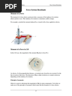 Force System Resultants: Moment of A Force