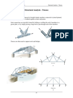ES 1022y Engineering Statics Structural Analysis - Trusses
