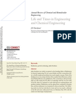 Life and Times in Engineering and Chemical Engineering