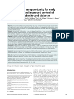 Family History: An Opportunity For Early Interventions and Improved Control of Hypertension, Obesity and Diabetes