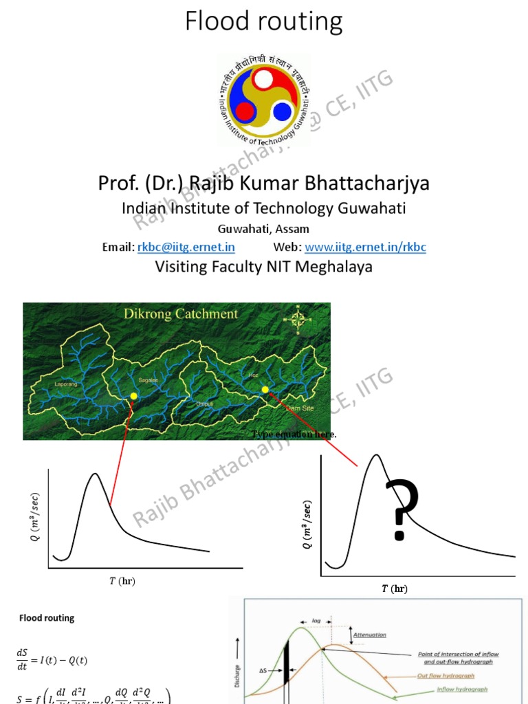 Flood Routing | PDF | Applied And Interdisciplinary Physics ...