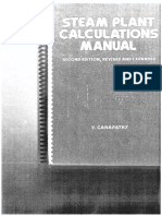 Mechanical - Engineering Steam Plant Calculations Manual