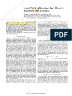 Two-Dimensional Pilot Allocation For Massive MIMO/TDD Systems