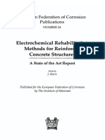 [EFC 24] by Mietz, J. (Eds.) - Electrochemical Rehabilitation Methods for Reinforced Concrete Structures - A State of the Art Report - Prepared by the Working Party on Corrosion of Reinforced Concrete (1998, Maney Pu