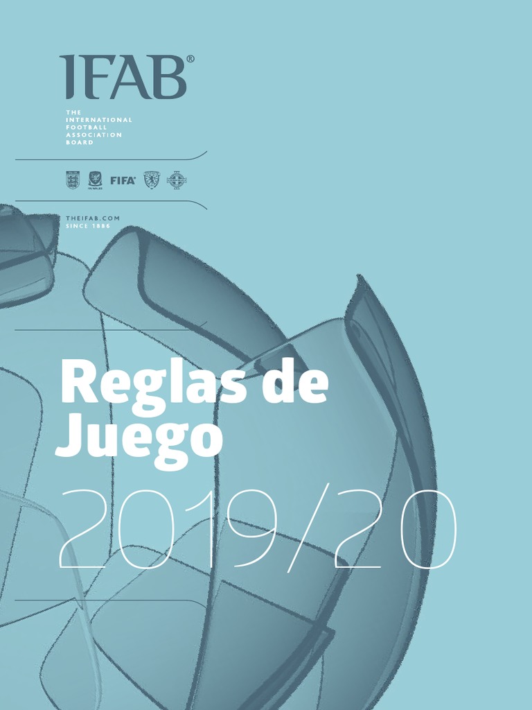Reglas Juego 2019 2020 PDF Asociación de Futbol Árbitro
