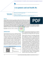 Role of Curcumin in Systemic and Oral Health: An: Review Article