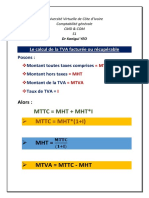 Calcul Du Montant de La TVA PDF