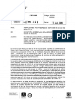Circular 049-2020 Recomendaciones Modificacion Operativa Servicios Ambulatorio Uci en Marco Emergencia Covid-19