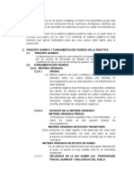 Informe de Quimica Agricola Aplicada