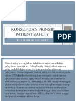 Konsep Dan Prinsip Patient Safety