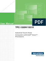 TPC-1550H/1551H: User Manual