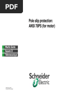 Pole Slip Protection: ANSI 78PS (For Motor)