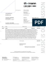 Invoice NR.: 48617294: Thomann GMBH, Hans-Thomann-Str. 1, D-96138 Burgebrach