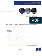 Approach Techniques Aircraft Energy MGT