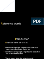 Reference Words
