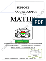 DE MATHS Tle A4, COURS D'APPUI PDF