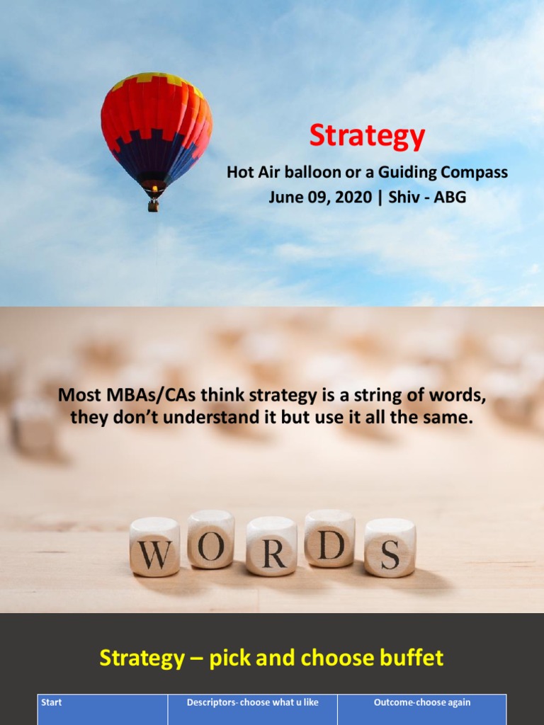 ABG's Strategic Framework Overview | PDF