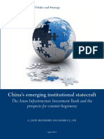 Ikenberry 2017 Chinas Emerging Institutional Statecraft PDF