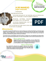 GUIA BÁSICA DE MANEJO Tenencia de Conejos Mascota