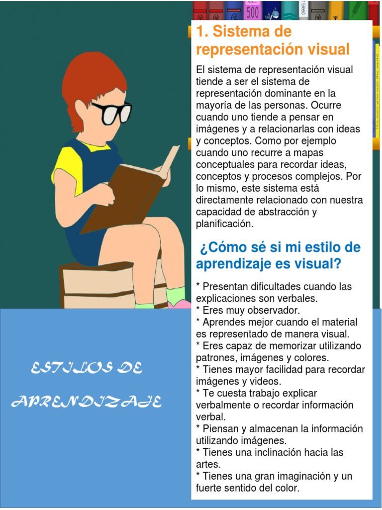 Estilos de Aprendizaje: Visual, Auditivo y Kinestésico | PDF ...