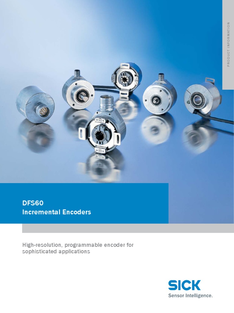 High-Resolution Incremental Encoder DFS60 | PDF | Electrical Connector ...