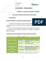 PSICOLOGIA I Tema 1 Lic Shirley Mallo PDF