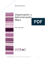 Organizacion y Administracion Maya PDF