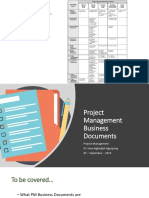 Project Management Business Documents