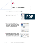 Lesson 2 - 2: Accessing Tabs: Shaping The Future of Manufacturing