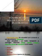 Fenomene Optice in Atmosfera