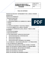 Procesos de Inducción y Entrenamiento para La Mina El Volador S.A