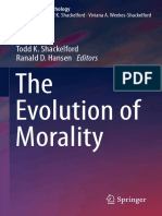 The Evolution of Morality - Todd K. Shackelford y Ranald D. Hansen