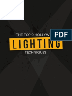 Top 9 Hollywood Lighting Techniques PDF