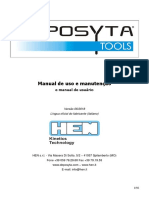 Manual de uso e manutenção do sistema de armazenamento Deposyta