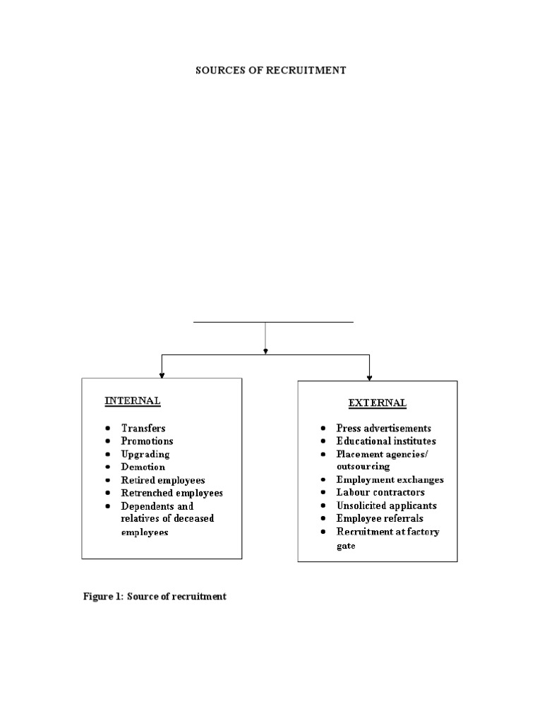 Sources of Recruitment in HRM | PDF | Recruitment | Employment