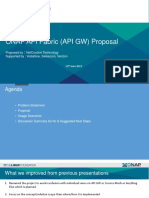 ONAP API Fabric (API GW) Proposal